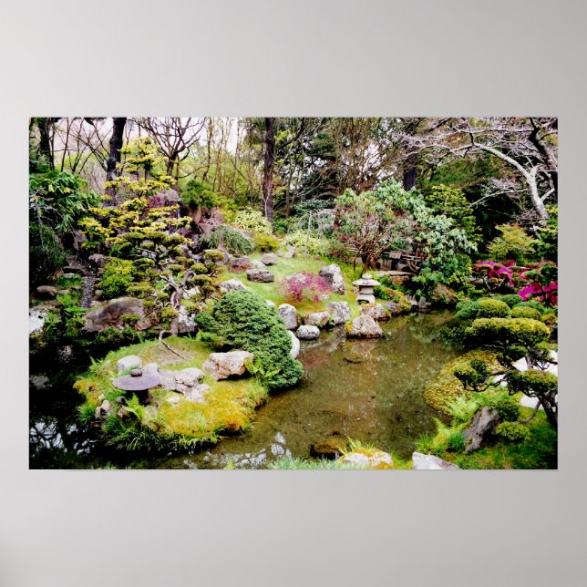 Japanischer Garten Poster (Vorne)