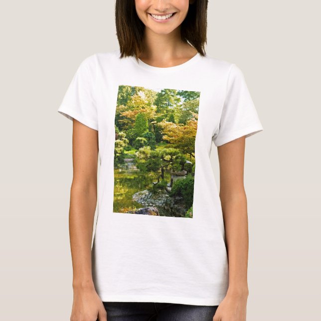 Japanischer Garten T-Shirt (Vorderseite)