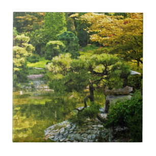 Japanischer Garten - Traditionelle Ästhetik Fliese