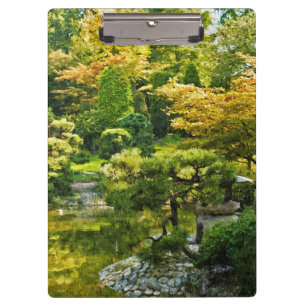 Japanischer Garten - Traditionelle Ästhetik Klemmbrett