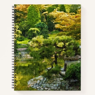 Japanischer Garten - Traditionelle Ästhetik Notizbuch