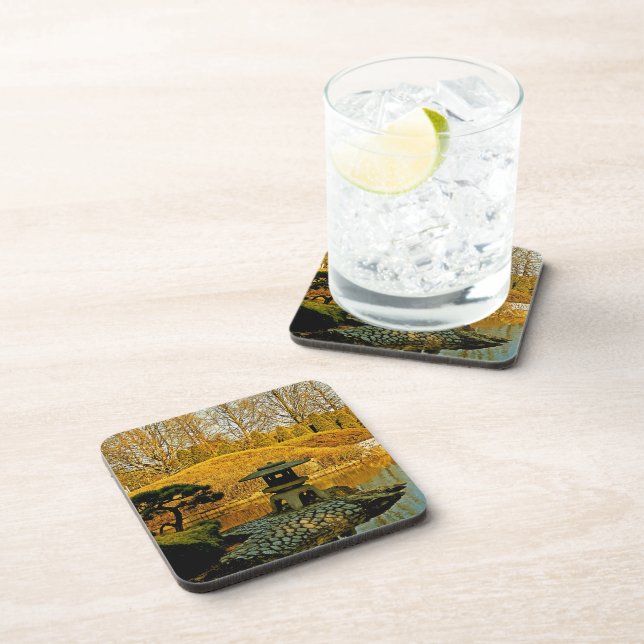 Japanischer Garten Untersetzer (Rechte Seite)