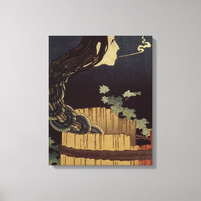 Japanischer Geist Leinwanddruck (Vorderseite)