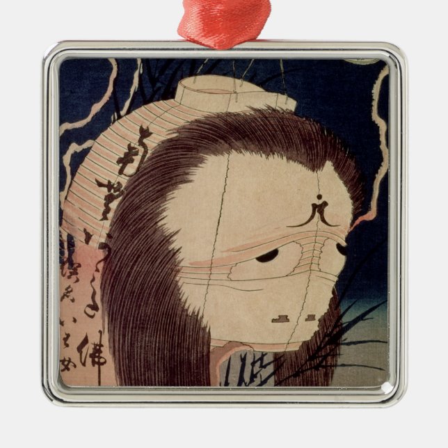 Japanischer Geist Ornament Aus Metall (Vorne)