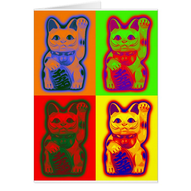 JAPANISCHER Geld CAT Maneki Neko (Vorne)