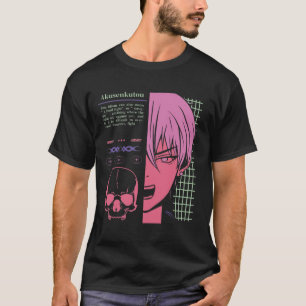 Japanischer Grunge Anime T-Shirt