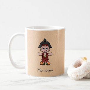 Japanischer Held Peach Boy Momotaro Kaffeetasse
