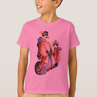 Japanischer Holzschnitt T-Shirt