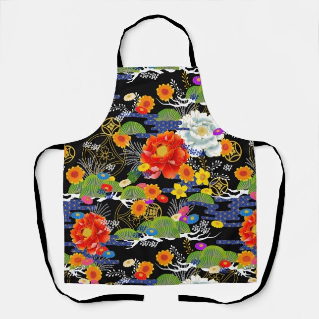 japanischer Jugendstil Schürze (Vorderseite)