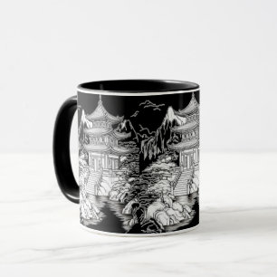 Japanischer Kaiserpalast Tasse