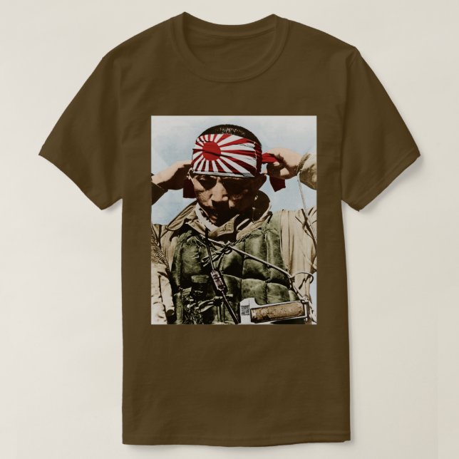 Japanischer Kamikaze-Pilot  T-Shirt (Design vorne)