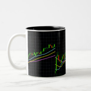 Japanischer Kerzenhalter Zweifarbige Tasse