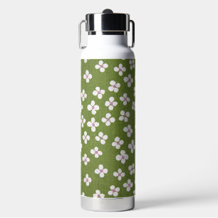 Japanischer KIMONO Stoff, Floret-Muster Trinkflasche