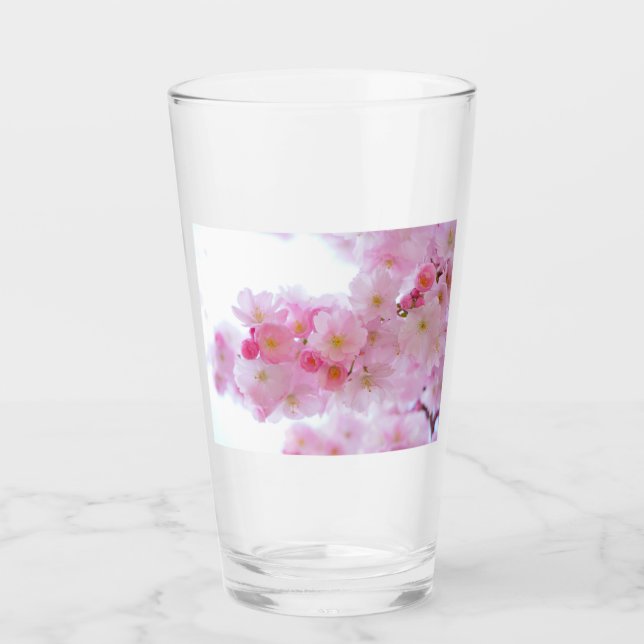 Japanischer Kirschbaum Blossom Glas (Vorderseite)