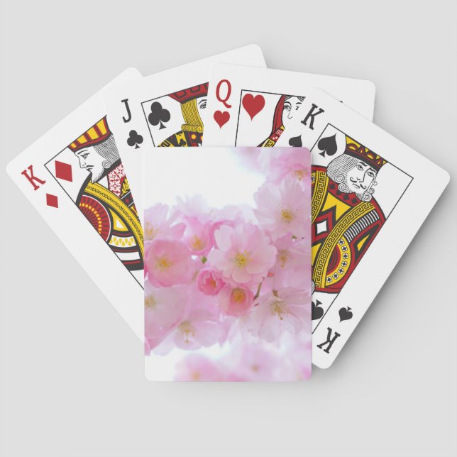 Japanischer Kirschbaum Blossom Spielkarten (Rückseite)