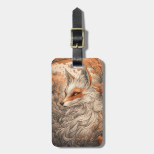 Japanischer Kitsune-Fuchs Gepäckanhänger