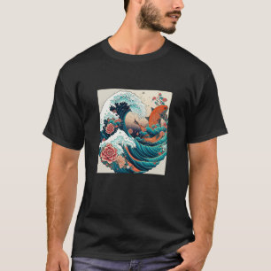 Japanischer Koi Carp Nishikigoi Fisch Japan 2 T-Shirt