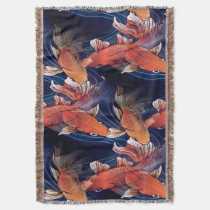 Japanischer Koi Fisch Decke