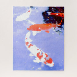 Japanischer Koi-Fisch serene Herausforderung