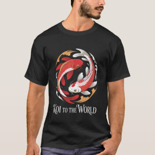 Japanischer Koi-Fisch Wortwitz Lustig T-Shirt