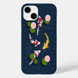 Japanischer Koi Fish Pond Case-Mate iPhone 14 Hülle