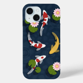 Japanischer Koi Fish Pond Case-Mate iPhone Hülle