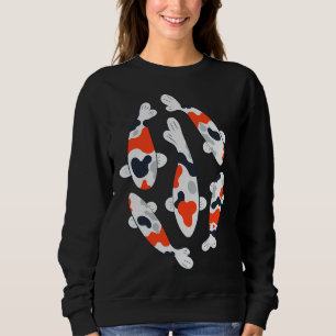 Japanischer Koi Fish Pond Sweatshirt