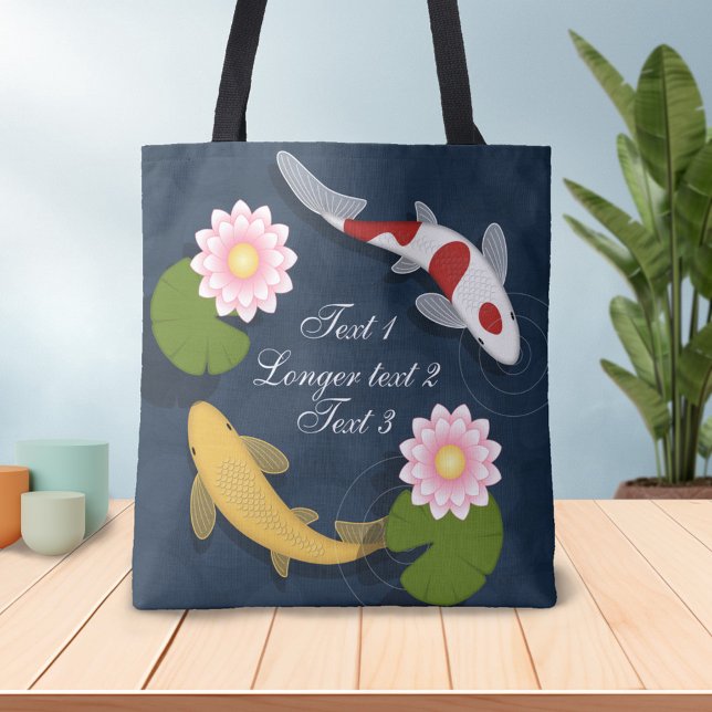 Japanischer Koi Fish Pond Tasche (Von Creator hochgeladen)