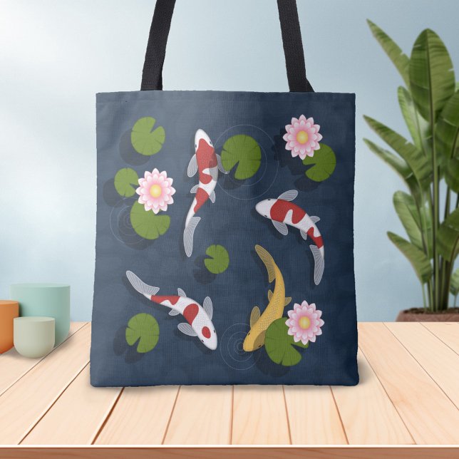 Japanischer Koi Fish Pond Tasche (Von Creator hochgeladen)
