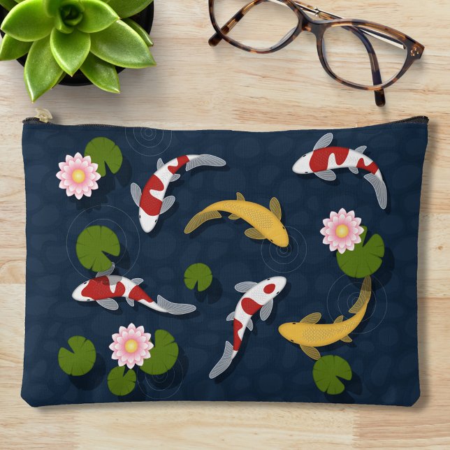 Japanischer Koi Fish Pond Zubehörtasche (Von Creator hochgeladen)