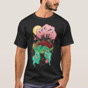Japanischer Koi-Garten-Würfel T-Shirt
