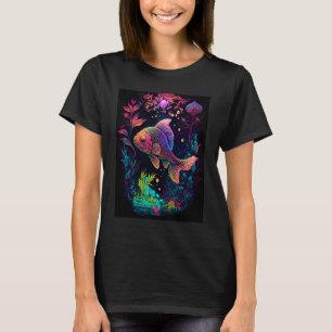 Japanischer Koi-Karpfen Nishikigoi Fisch Japan 1 T-Shirt