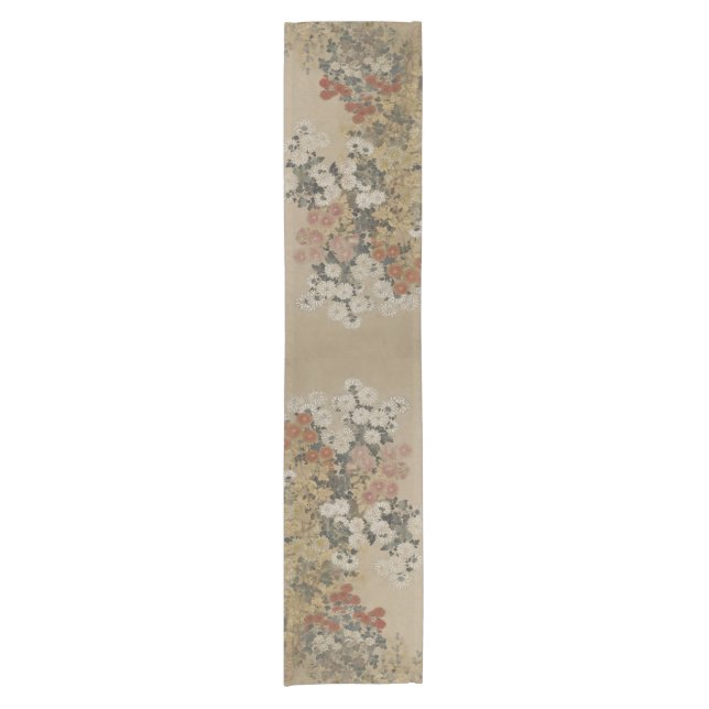 Japanischer Kunsttabellenläufer Kurzer Tischläufer (Vorderseite)