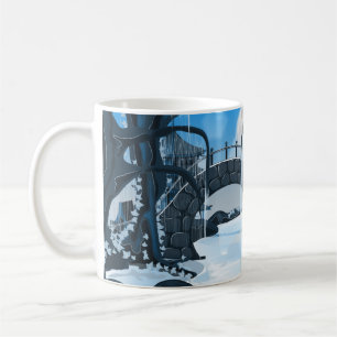 Japanischer Meditationsgarten Kaffeetasse