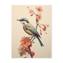 Japanischer Morgen Vogel
