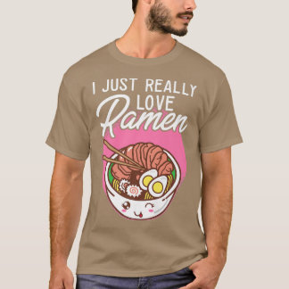 japanischer Noodle I Ramen Lover I Just Echt Liebe T-Shirt