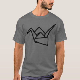 Japanischer Origami Crane 1 T-Shirt