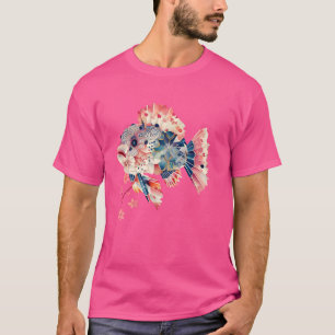 Japanischer Origami Fugu Puffer Fish T für Japan P T-Shirt