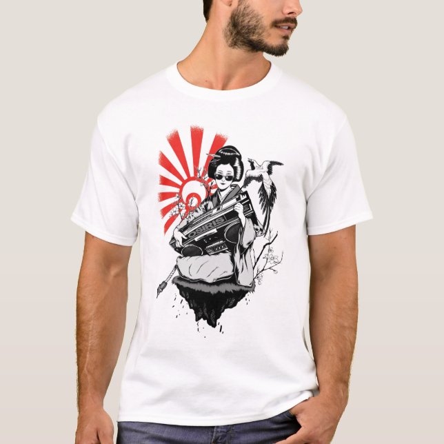 Japanischer Radio T-Shirt (Vorderseite)