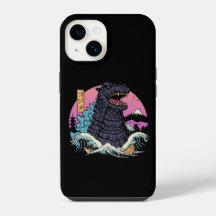 japanischer Retro King Kaiju Wave