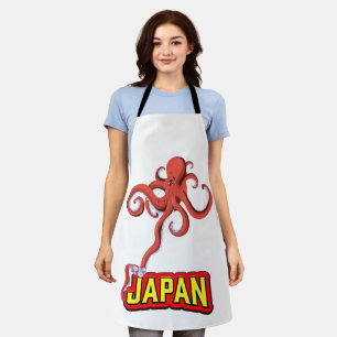 Japanischer Riesenkartentrickfilm Schürze