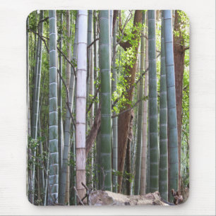 Japanischer Riesenwald, Sagano, Kyoto, Japan Mousepad