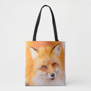 Japanischer Roter Fuchs, der ruht, schläft und spi Tasche