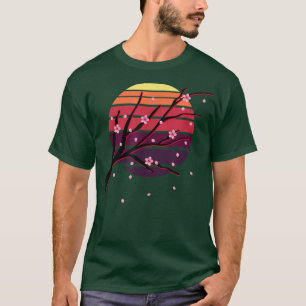 Japanischer Sakura Cherry Blossom T - Shirt