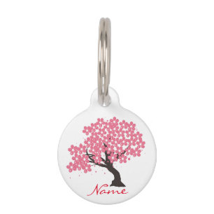 Japanischer Sakura-Kirschblüten Thunder_Cove Haustiermarke