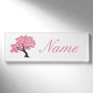 Japanischer Sakura-Kirschblüten Thunder_Cove Namenschild