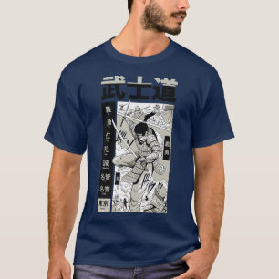 Japanischer Samurai Kämpfen Krieger japanischer Sc T-Shirt