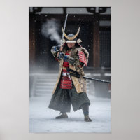 Japanischer Samurai-Krieger