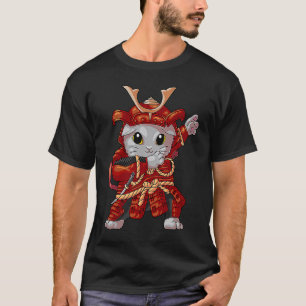 Japanischer Samurai-Krieger Tokio Japan Dabbing Ka T-Shirt