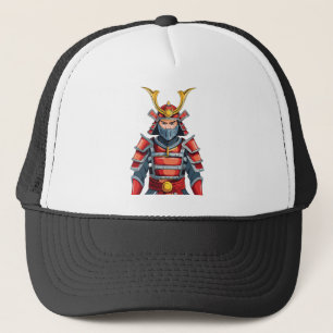 Japanischer Samurai Truckerkappe